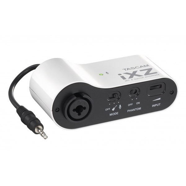 Фото TASCAM iXZ микрофонный и гитарный интерфейс