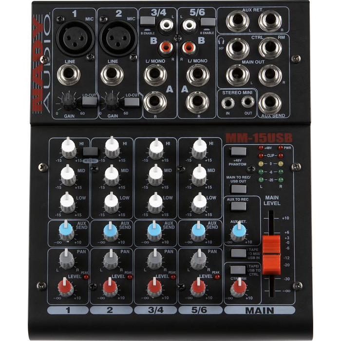 Фото Nady MM-15USB микшерный пульт