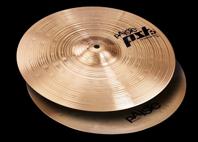 Фото Две тарелки 14" 0000683714 New PST 5 Medium Hats Paiste