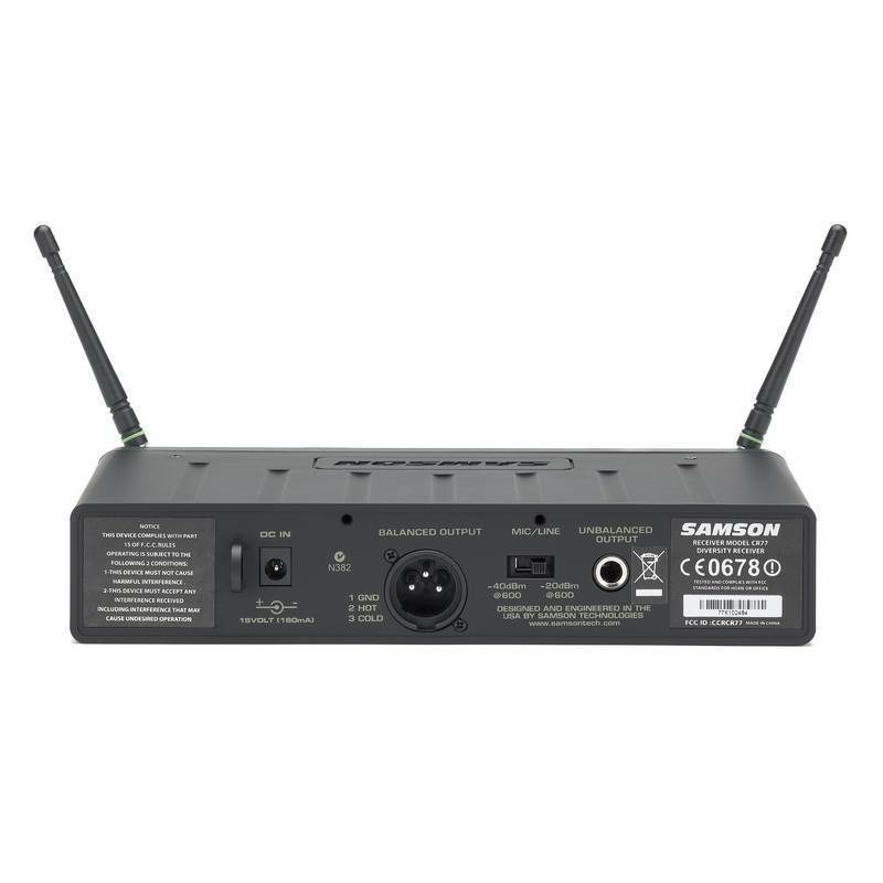 Фото Samson Airline 77 QE/AH7 CR77  Радиосистема для аэробики, канал E2