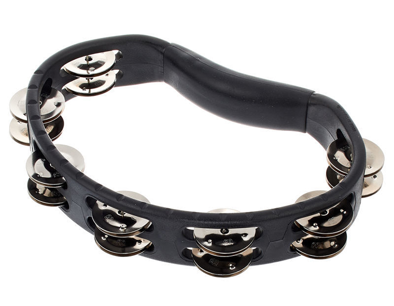 Фото HTMT1BK Headliner Series Тамбурин, 2 ряда бубенцов, пластик, Meinl