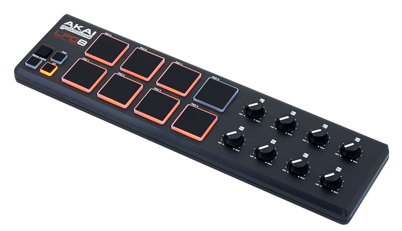 Фото Портативный контроллер AKAI PRO LPD8