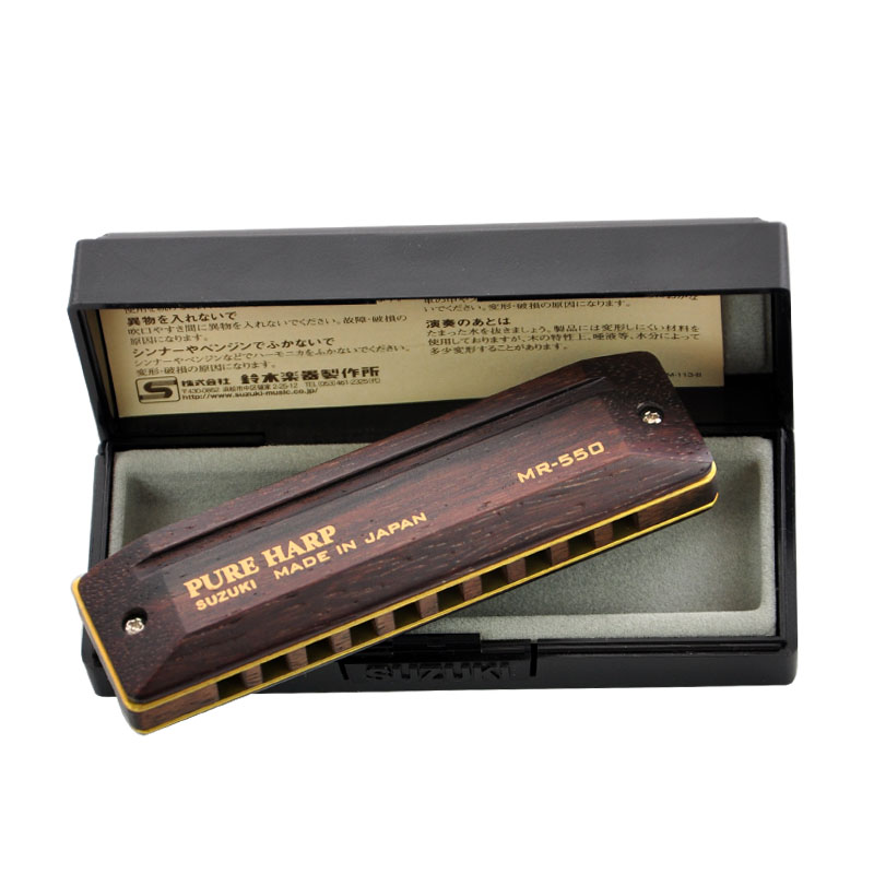 Фото Губная гармошка Suzuki MR-550 Pure Harp