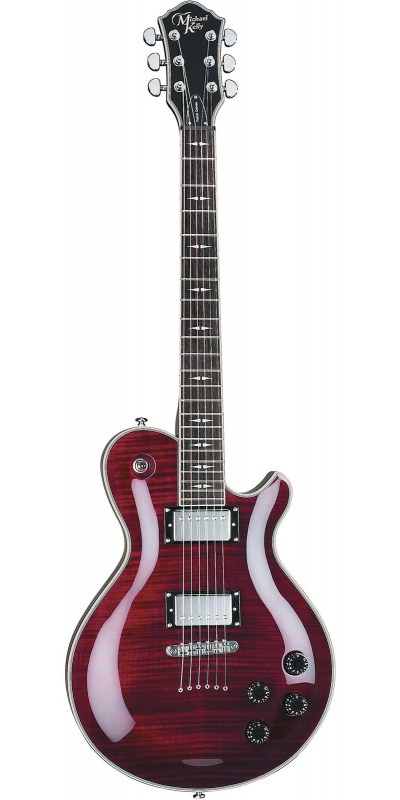 Фото Michael Kelly MKPGBRD Patriot Glory Trans Blood Red Электрогитара