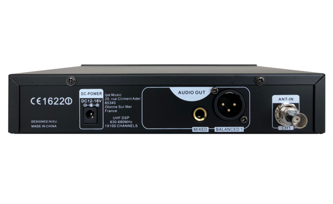 Фото Беспроводная микрофонная система DSP-SOLO-UHF-B210/F5  Prodipe