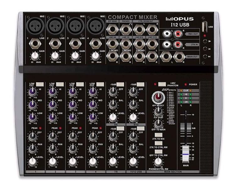 Фото Микшерный пульт Opus I12USB