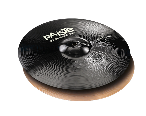Фото Две тарелки 14" 0001913414 Color Sound 900 Black Heavy Hi-Hat Paiste