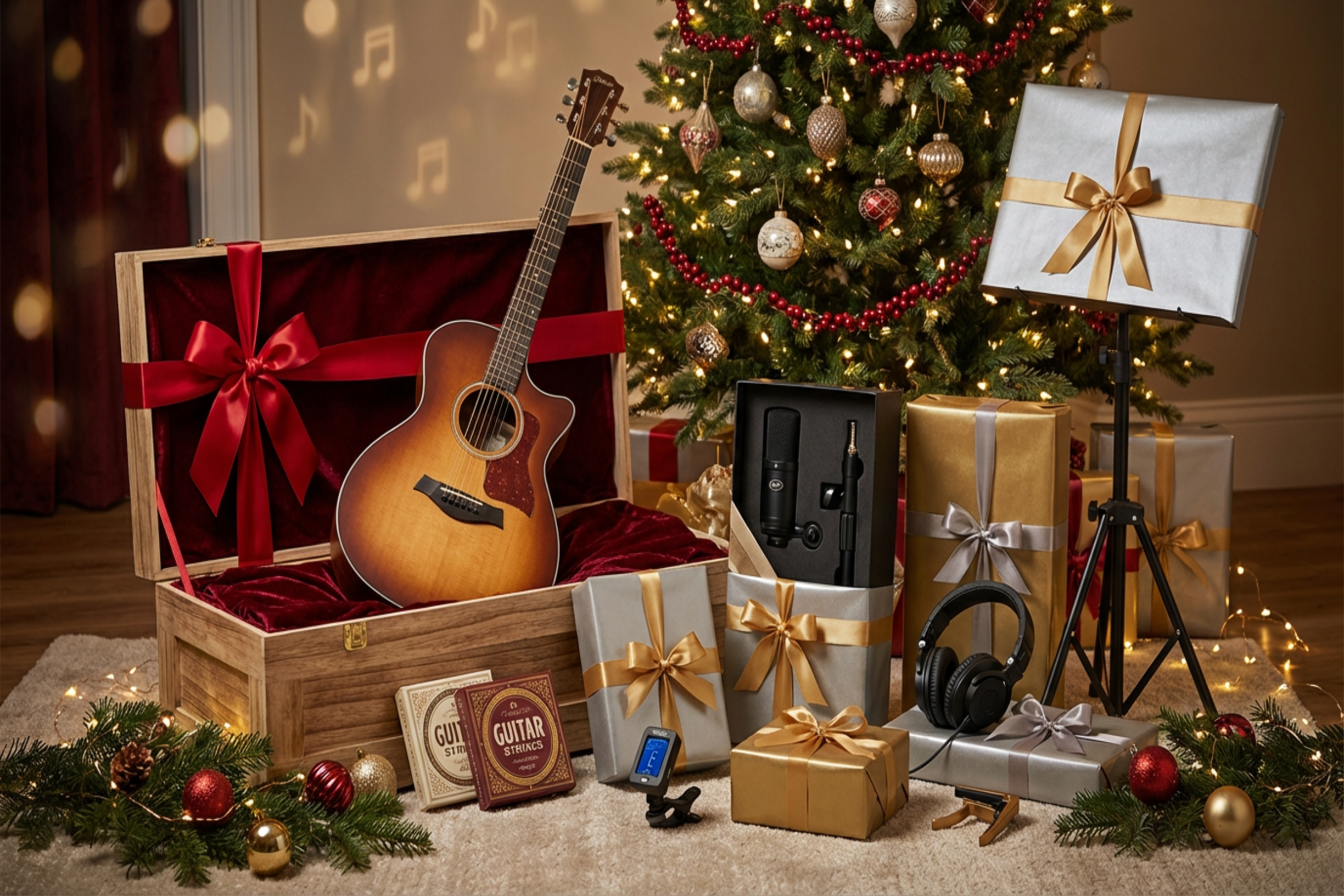 подарок музыканту на Новый год