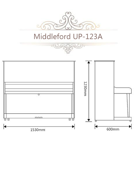 Фото Пианино Middleford UP-123A