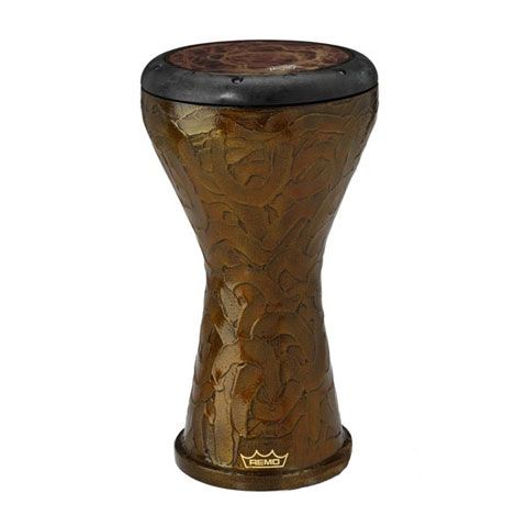 Фото Remo DK-3008-4M-SC016 дарбука 8"х18", цвет Yellow