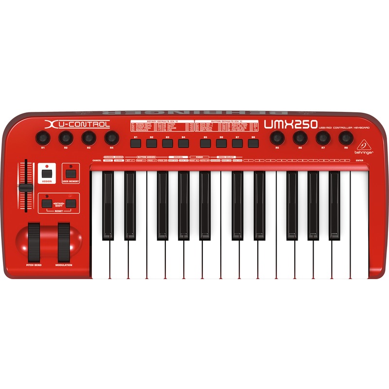 Фото BEHRINGER UMX250 мастер-клавиатура
