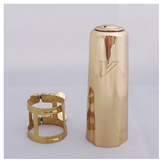 Фото Vandoren LC57DP  лигатура для альт-саксофона с металлическим колпачком