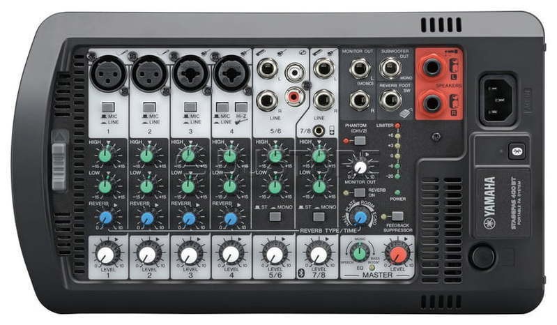 Фото Портативная система звукоусиления Yamaha STAGEPAS 400BT