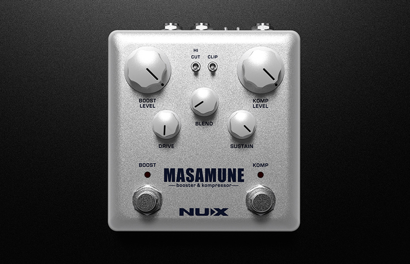 Фото Педаль эффектов Nux Cherub NBK-5 Masamune Booster & Kompressor