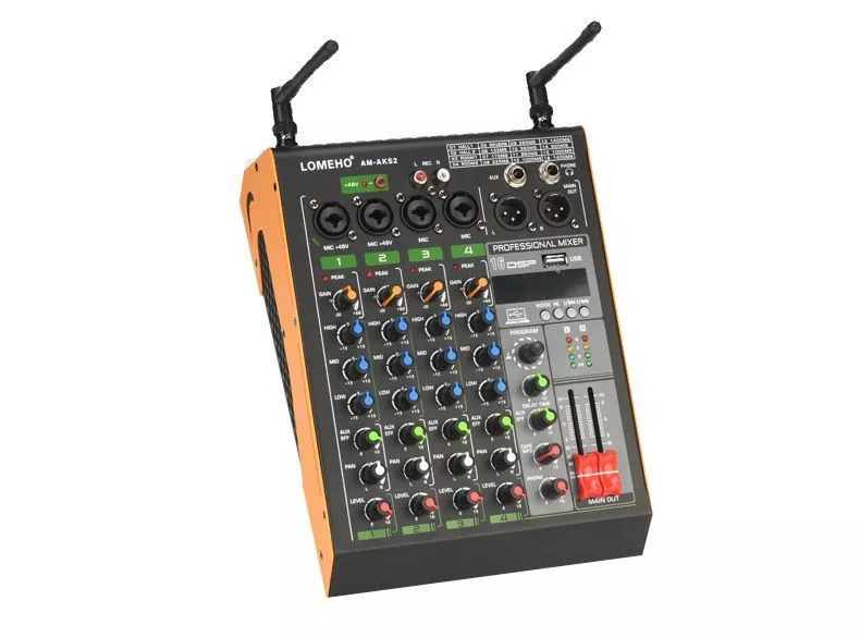 Фото  Микшерный пульт LOMEHO AM-AKS2