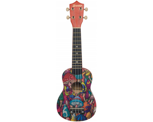 Фото Укулеле сопрано TERRIS JUS 20 MUSHROOM