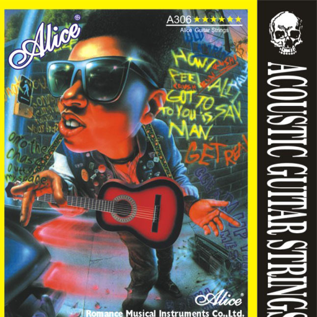 Фото Струны для акустической гитары Alice A306
