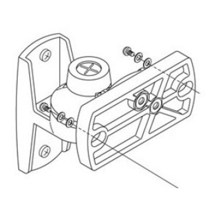 Фото Пара кронштейнов для настенной установки АСRCF MA 7W