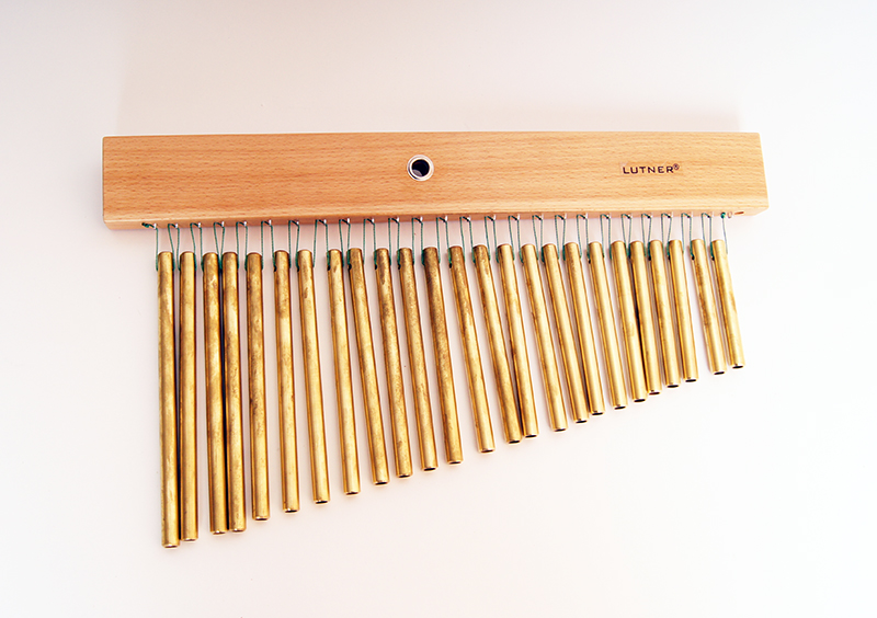 Фото Планка с чимес, 25 трубочек, латунь Fleet FLS25B