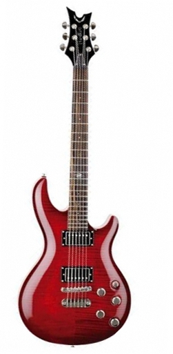 Фото Электрогитара Dean Hardtail Classic Quilt Trans-red