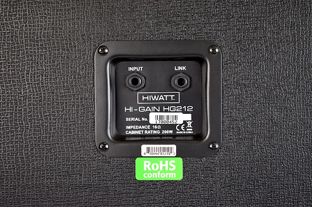 Фото HIWATT HG/Tube/Cabe212 Hi-Gain 