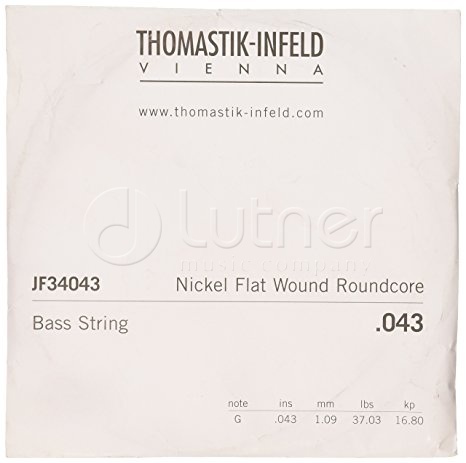 Фото Отдельная струна Thomastik JF34043 Jazz Flat Wound для бас-гитары