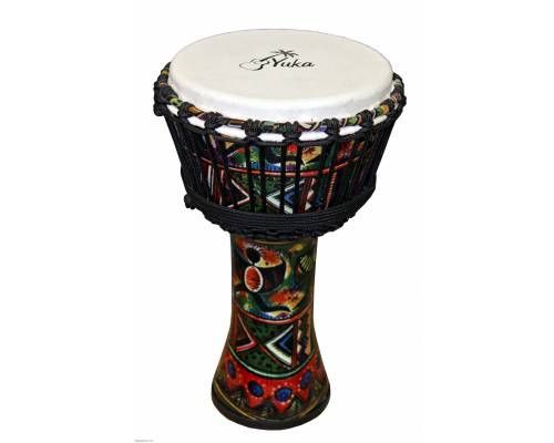 Фото YUKA DJPA08-16 - Джембе с верёвочной настройкой Юка