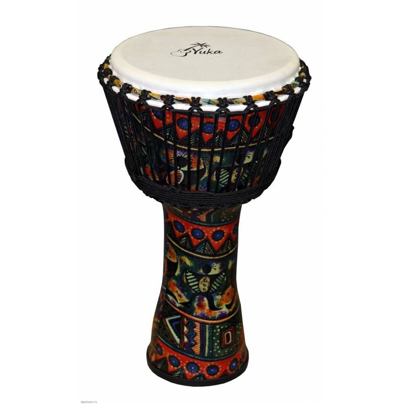 Фото YUKA DJPA010-20 - Джембе с верёвочной настройкой Юка