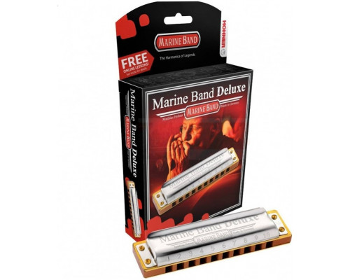 Фото HOHNER Marine Band Deluxe 2005/20 C - Губная гармоника диатоническая Хонер