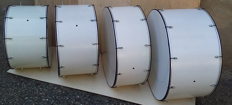 Фото Барабан маршевый 22х10" Мастерская Бехтеревых MBB-2210WH