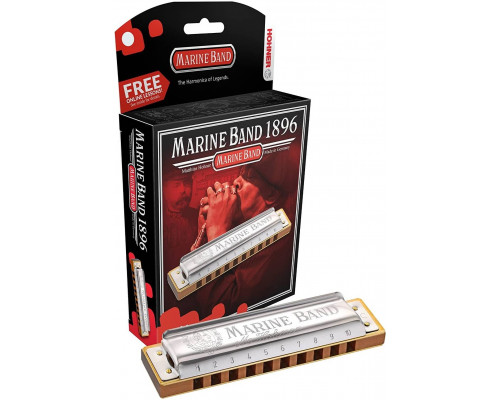 Фото HOHNER Marine Band 1896/20 Eb - Губная гармоника диатоническая Хонер