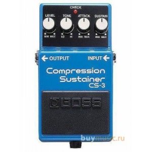 Фото Гитарная педаль компрессор-сустейн Boss CS-3