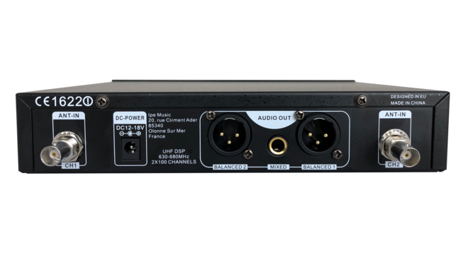 Фото Беспроводная микрофонная система DSP-DUO-UHF-M850/F5  Prodipe