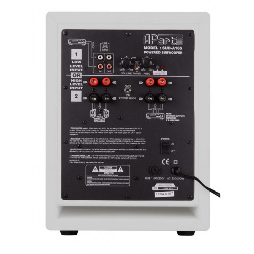 Фото Активный сабвуфер APart SUBA165-W