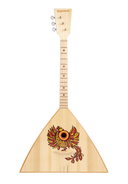 Фото SBF-FB Festival Decor Балалайка трехструнная уменьшенная, жар-птица, Балалайкеръ