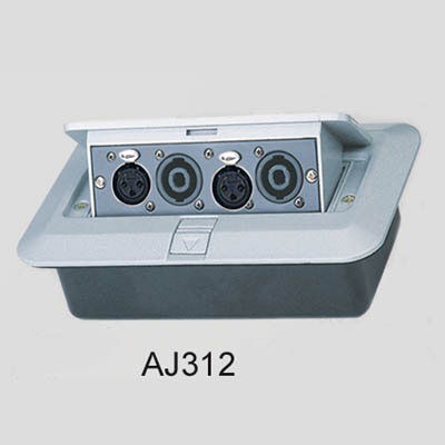 Фото Soundking AJ312  скрытая монтаж. коробка с лючком 2хXLR(F)/ 2xSpeakon