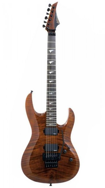 Фото Электрогитара LAG A3000/BRS + Кейс