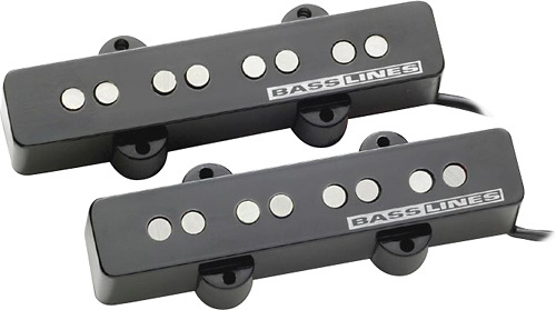 Фото Комплект звукоснимателей SEYMOUR DUNCAN AJJ-2 LGHTNRODS SET JAZZ BASS
