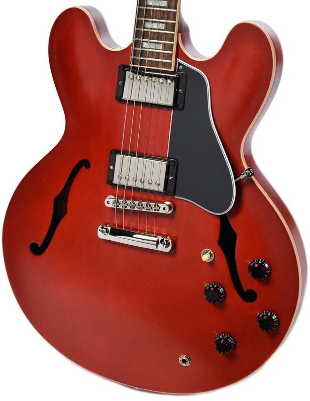 Фото GIBSON 2018 MEMPHIS ES-335 SATIN WINE RED