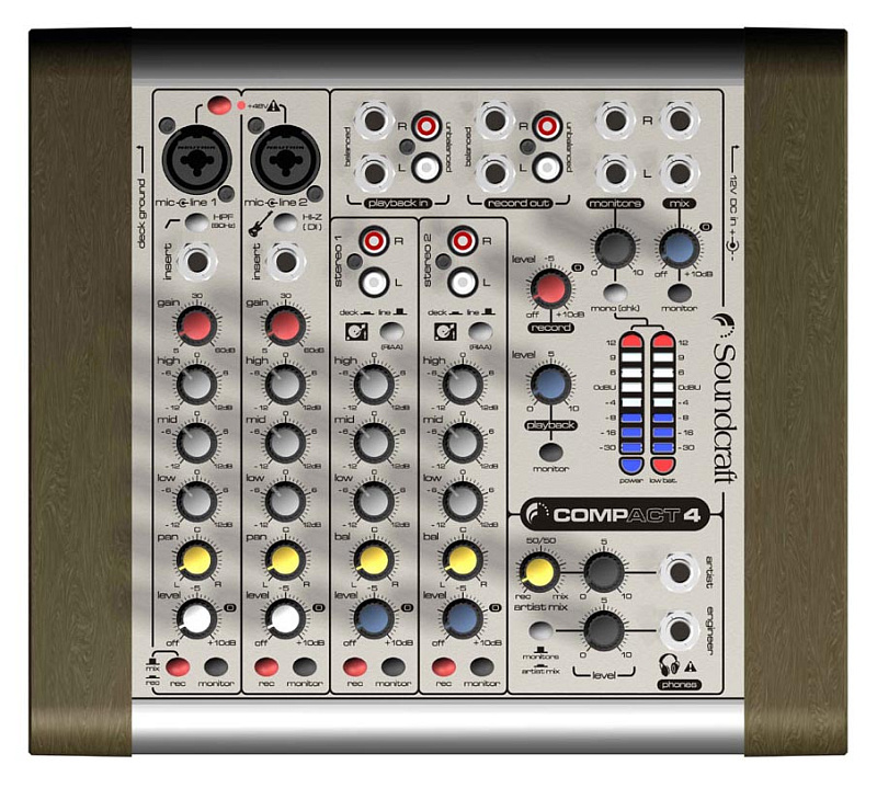 Фото Микшерный пульт SOUNDCRAFT Compact4