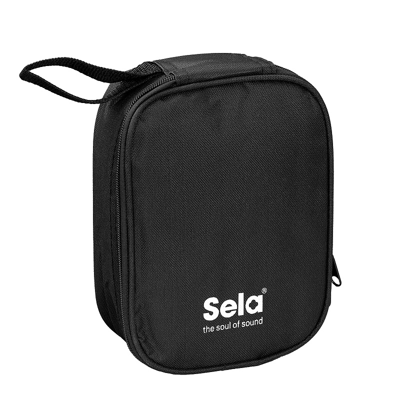 Фото Sela SE-241 Калимба 10 язычков, красное дерево, с чехлом, черная