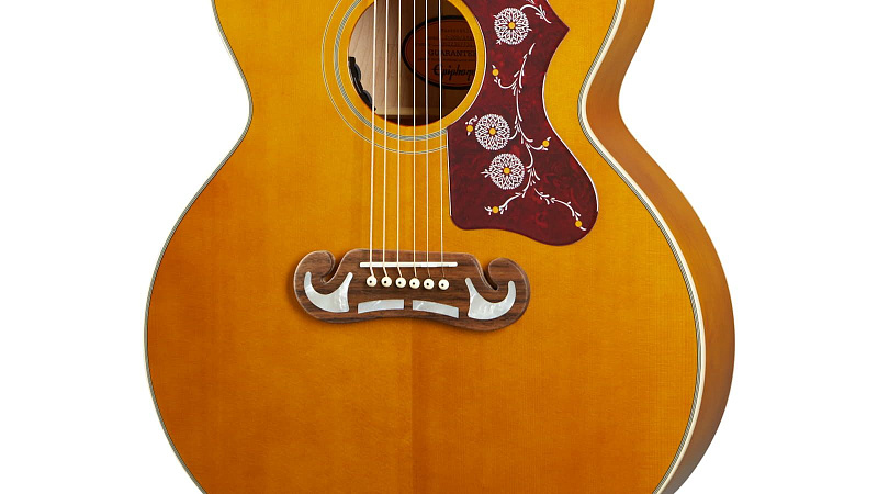 Фото EPIPHONE J-200 Aged Antique Natural