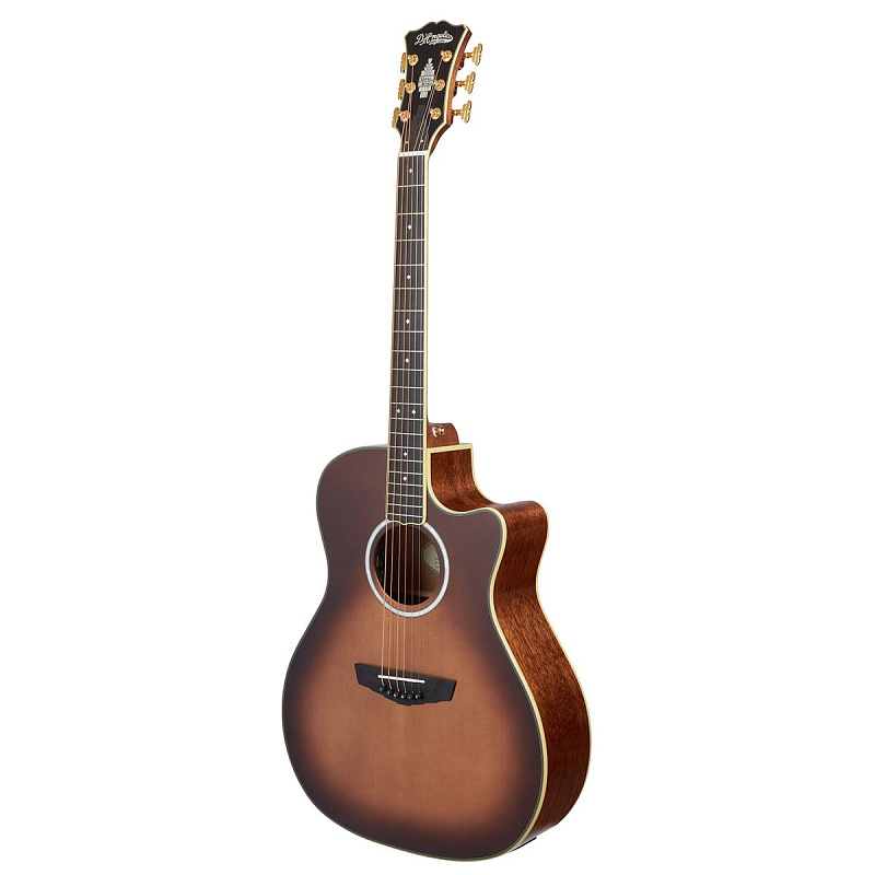 Фото Электроакустическая гитара с чехлом D'Angelico Excel Gramercy Autumn Burst