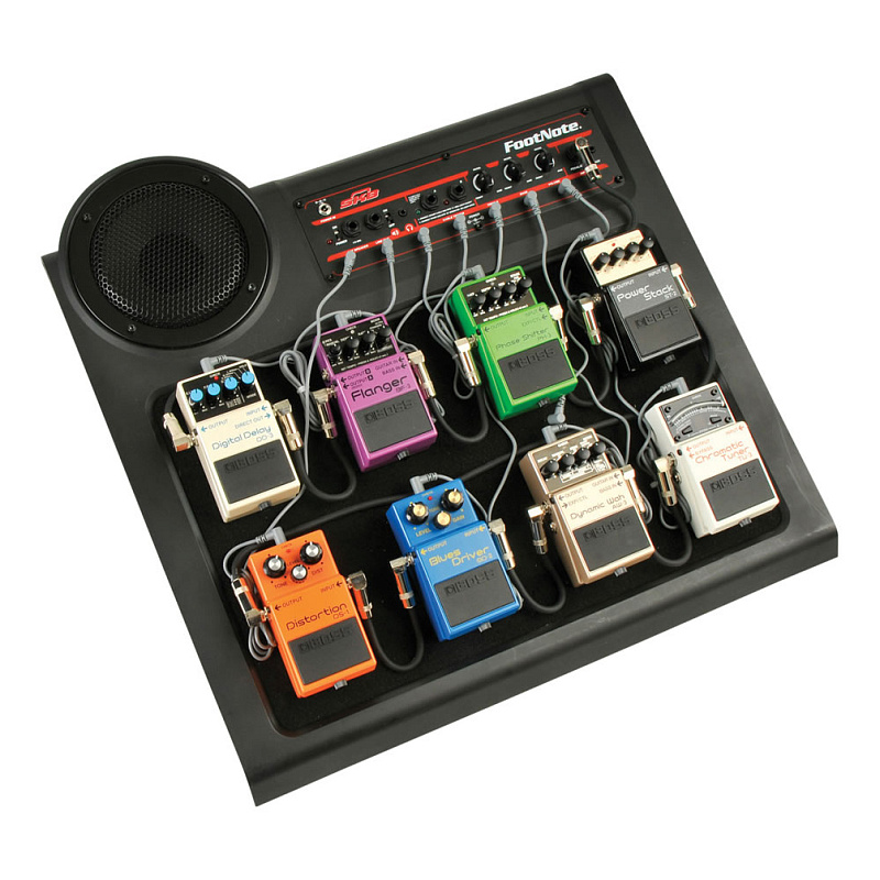 Фото SKB FN8EU FootNote SALE  педалбоард для гитарных эффектов ( до 8 штук ) со встроенным комбо
