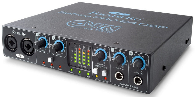 Фото Звуковая карта FOCUSRITE Saffire PRO 24 DSP