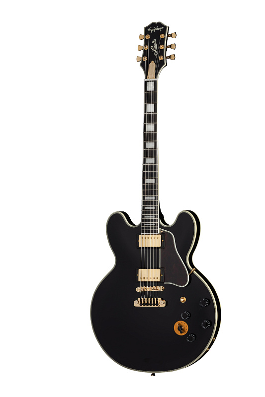 Фото Полуакустическая гитара EPIPHONE B.B. King Lucille Ebony