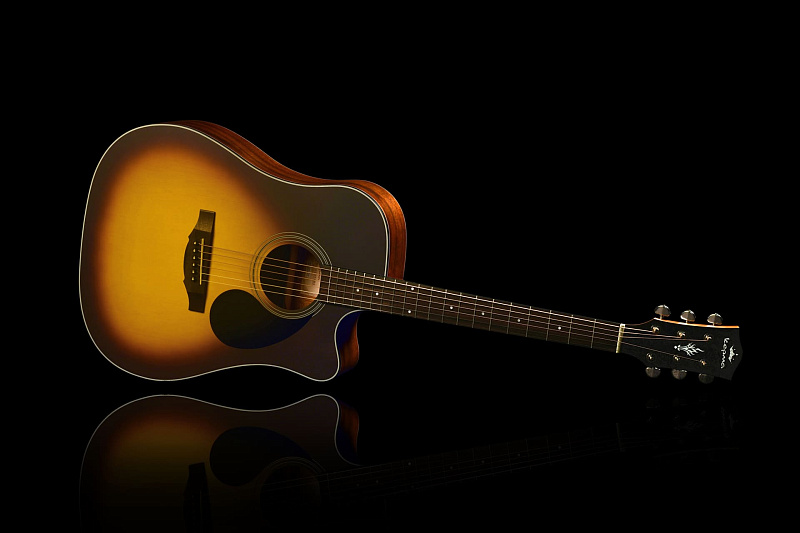 Фото Акустическая гитара KEPMA EDC Sunburst