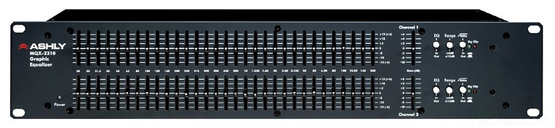Фото Графический эквалайзер ASHLY MQX-2310S