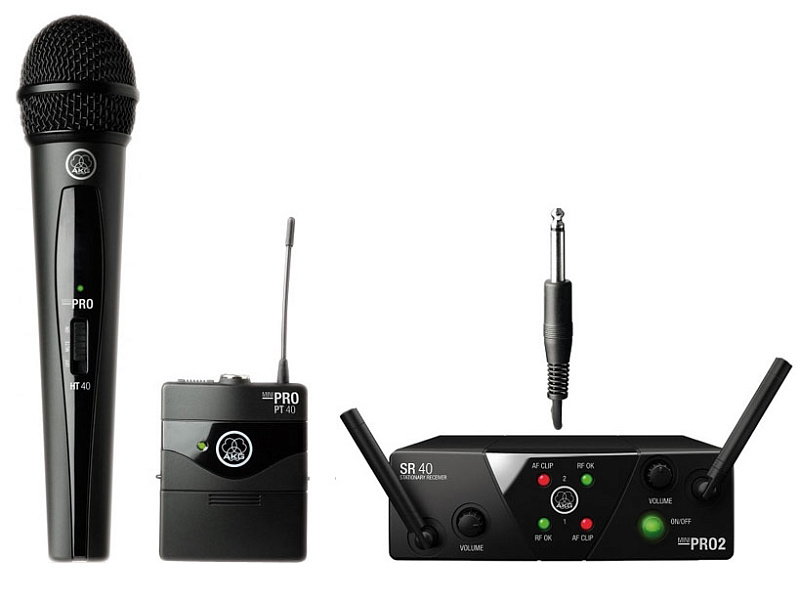 Фото AKG WMS40 Mini2 Mix Set US45AC (660.7/662.3МГц)