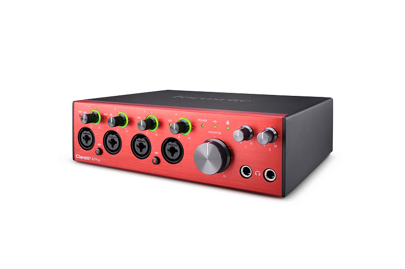 Фото Интерфейс FOCUSRITE Clarett+ 4Pre